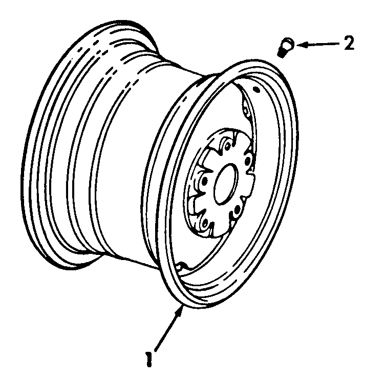 Rear Wheels Diagram and Parts List for CUB185  Cub Cadet Lawn Tractor